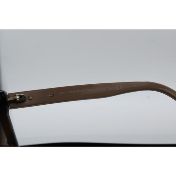 Balenciaga BA 25 Tan and Brown Tortoise Sunglasses - Picture 5 of 6